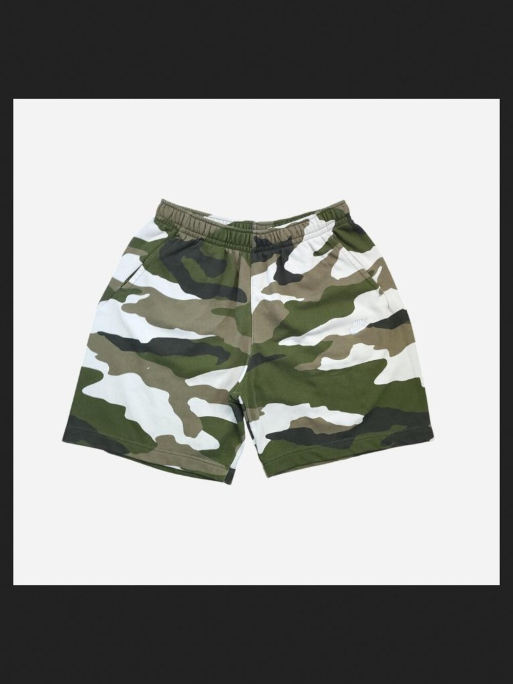 Nike Sportswear Club French Terry Camo Shorts
